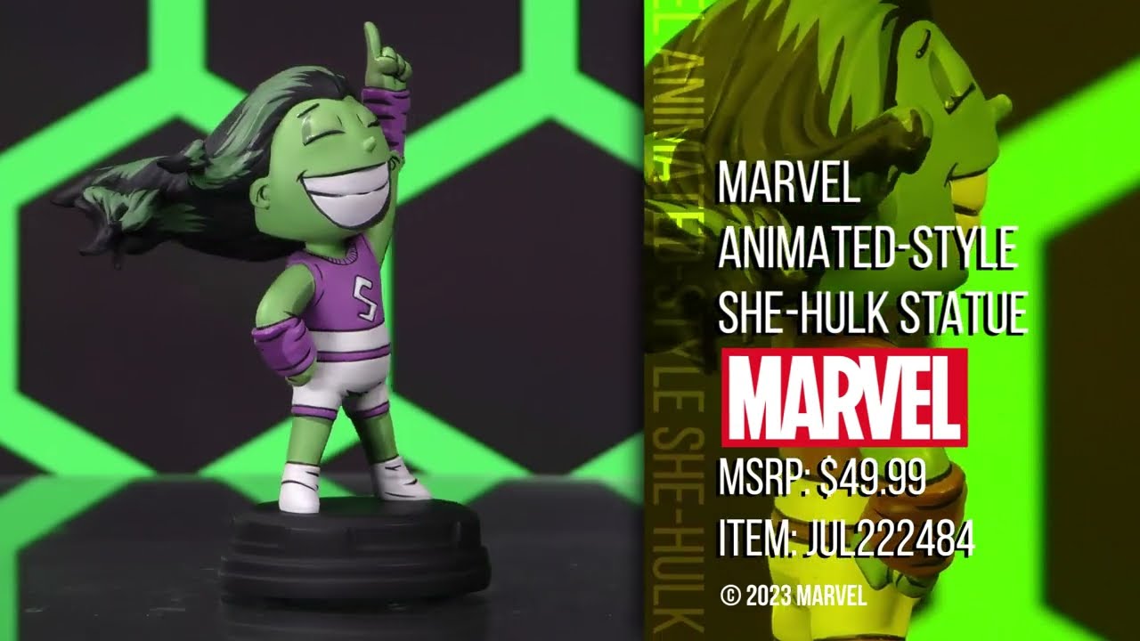 She Hulk Animated-Style Statue | DST360