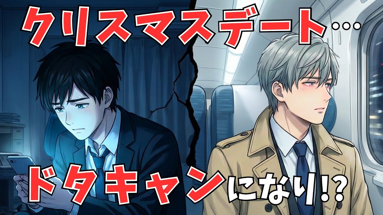 【BL短編】「会えなくなった…」イブに恋人上司から突然の連絡！？絶望する部下がとった行動とは…？（部下×上司）