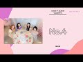 IS:SUE (イッシュ) - 'No.4' Lyrics [Color Coded - Kan/Rom/Eng]