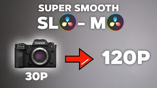 Davinci Resolve 19: Do this to get super smooth slow-mo footage. #opticalflow