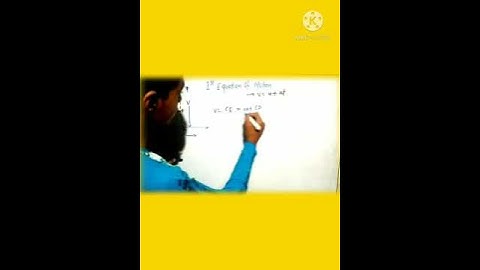 Graphical-Representing of first equation of motion in very easy way by Ambuj Raj#arfoundation#shorts