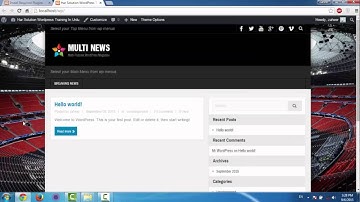 Complete Wordpress Guide in Urdu / Hindi Part  1
