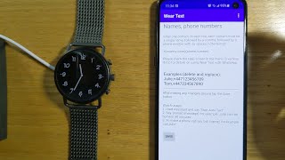 Wear Text: send a WhatsApp message from your WearOS watch using just your voice screenshot 5