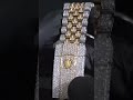 Bust Down Rolex Watch(kosvimo.com) #rolex #bustdown #icedout #menswatch #usa #watch #moissanite