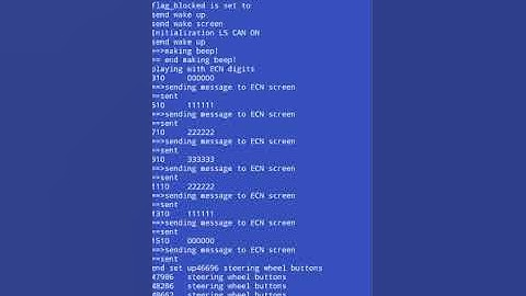 One STM32f103c8t6 connected to LS and MS  CAN buses of Opel Astra-H. Part1.