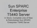 Sun sparc enterprise t5440 server