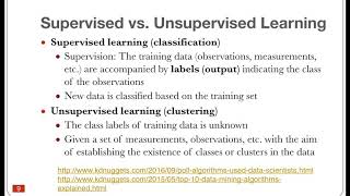 Decision Tree 4 : Supervised VS Unsupervised Learning