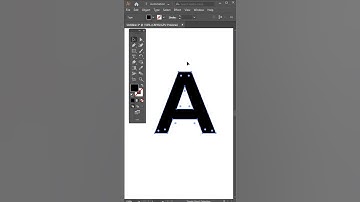 Illustrator Tutorial | A Letter Logo Design | How To Make Logo Design in Adobe Illustrator CC