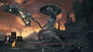 Dark Souls 3 - Dragonslayer Armour Boss Fight