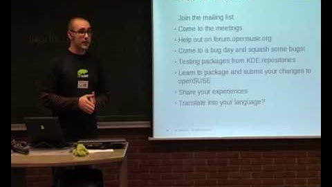 FOSDEM 2009 openSUSE KDE