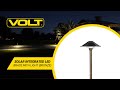 What&#39;s In The Box | VOLT® Solar Integrated LED Brass Path Light (Bronze)