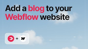 How to add a blog to a Webflow site with DropInBlog