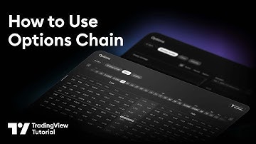 The Options Chain on TradingView: Tutorial