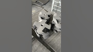 Graphite rotors are packed and shipped.