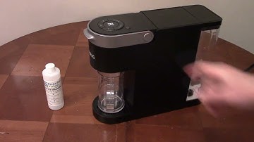 Descaling a Keurig K Slim Coffee Maker