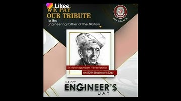 Engineers Day WhatsApp Status video || Happy Engineers Day