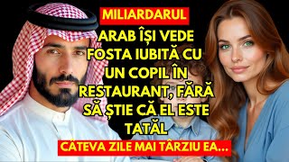 MILIARDARUL ARAB ÎȘI VEDE FOSTA IUBITĂ CU UN COPIL ÎN RESTAURANT, FĂRĂ SĂ ȘTIE CĂ EL ESTE TATĂL...