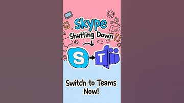 🚨 Skype is Shutting Down: How to Move to Teams! #shorts
