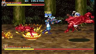 Warriors Of Fate Arcade - Final Boss Hardest & Ending