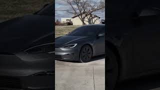 2023 Model S With Full Xr Plus Ceramic Window Tint 15% Front Doors 5% Back Half 55% Windshield