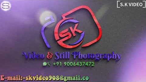 sk video intro and logo design...