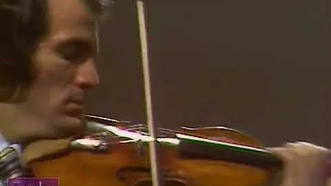 Violinist Erick Friedman performs the Lalo Symphon...