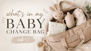 What's in my baby changing bag / UK 0 - 6 months