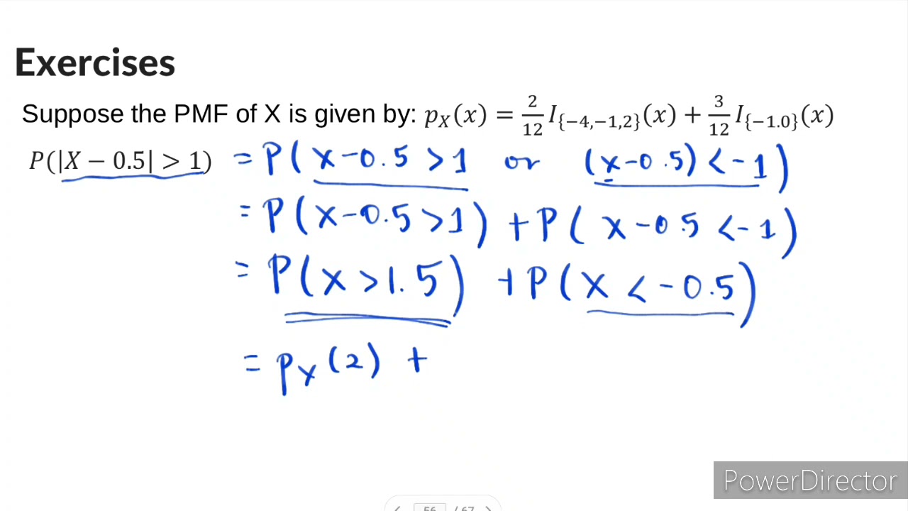More Examples on Discrete Random Variables - YouTube