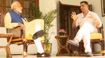 "I never get angry, it surprises people," PM tells actor Akshay Kumar | Oneindia News