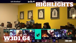 FNC vs MAD - Highlights | Week 3 Day 1 LEC Spring 2023 | Fnatic vs Mad Lions W3D1