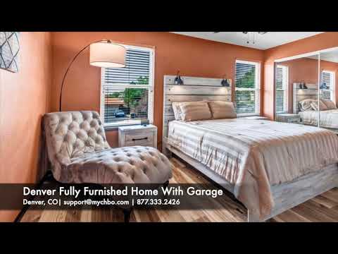 Denver Fully Furnished Home with Garage | CHBO Furnished Rentals