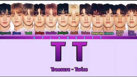How would Treasure sing TT by Twice(color coded lyrics)