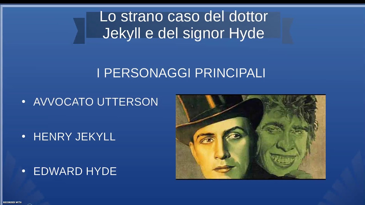 Dottor Jekyll E Mister Hyde Riassunto Breve