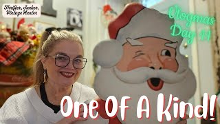 Handmade Vintage Christmas | Thrifter Junker Vintage Hunter | Vlogmas Day 11