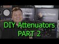 DIY Attenuators - PART 2 : audio tests