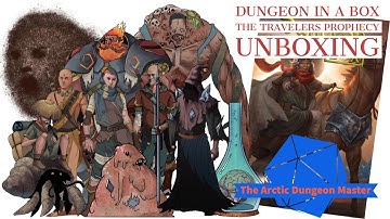 Dungeon in a Box The Travelers Prophecy Arctic Dungeon Master