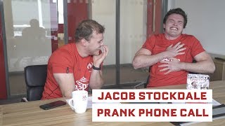 Jacob Stockdale prank calls Tommy Bowe!