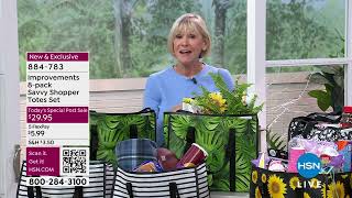 Improvements 8pack Savvy Shopper Totes Set