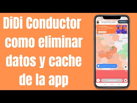 Didi Conductor - Como eliminar cache y datos de la app
