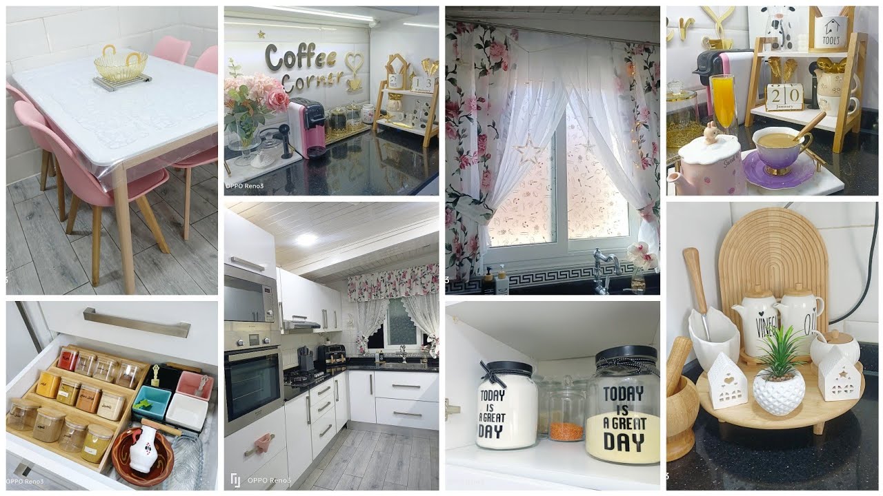 روتين تحفيزي🌸 تنضيف المطبخ 🌸تحضيرات رمضان🌸😋