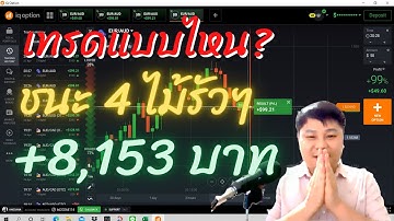 IQ Option EP-244 เทรดสั้น 10 นาที ชนะ 4 ไม้ติด มาดูกันเลยครับ