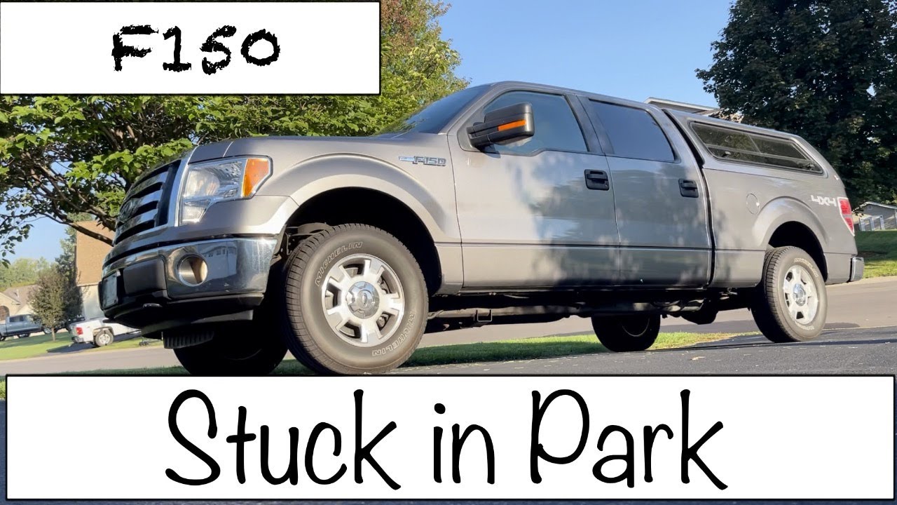 F150 stuck in park. How to fix it. - YouTube