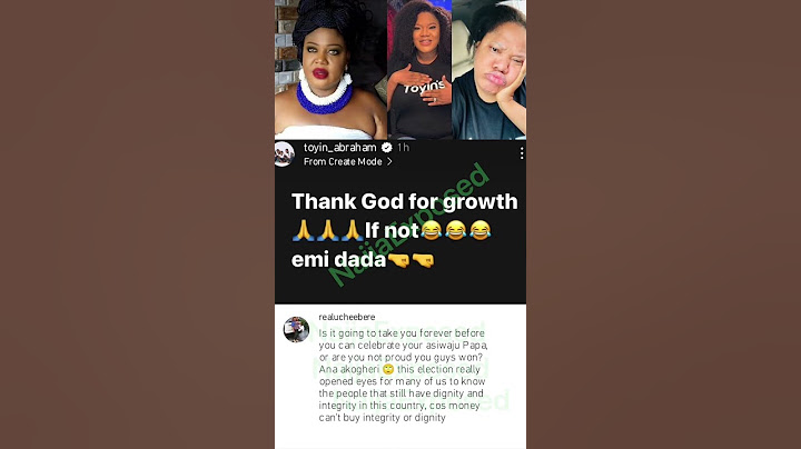 “Emi Dada": Toyin Abraham Responds To Actress Uche Ebere Who Said She Lacks "Dignity and Integrity"