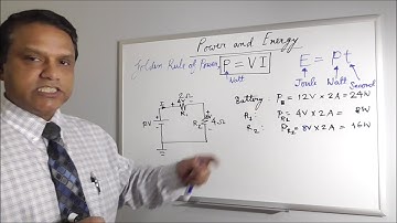 DC Circuits 12 - Power and Energy