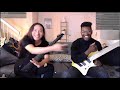 Tosin Abasi thumping Alien Thumb