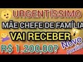 BOA NOTÍCIA! R$ 1.200,00 AUXÍLIO BRASIL MÃE SOLO