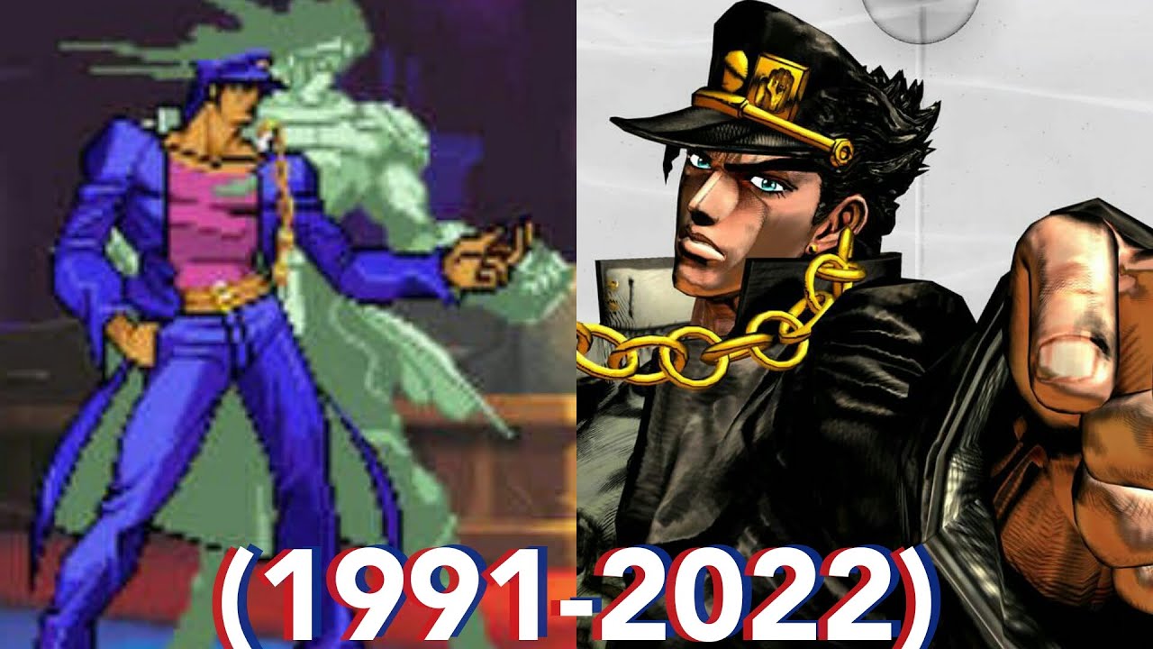 JoJo's Bizarre Adventure PlayStation Evolution (1998-2022) 