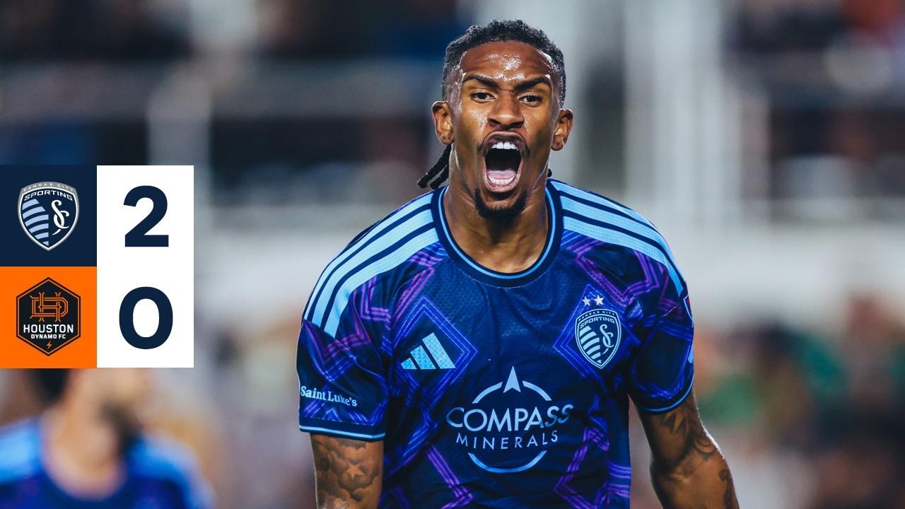 HIGHLIGHTS | Sporting KC 2-0 Houston | André Luiz, Calvin Harris & Stefan Cleveland Show Out