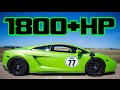 Twin Turbo + V10 + Race Gas = 200+MPH EARGASM!