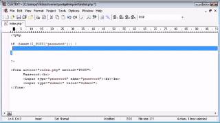 Beginner PHP Tutorial   70   Working with $ POST Variables ‏